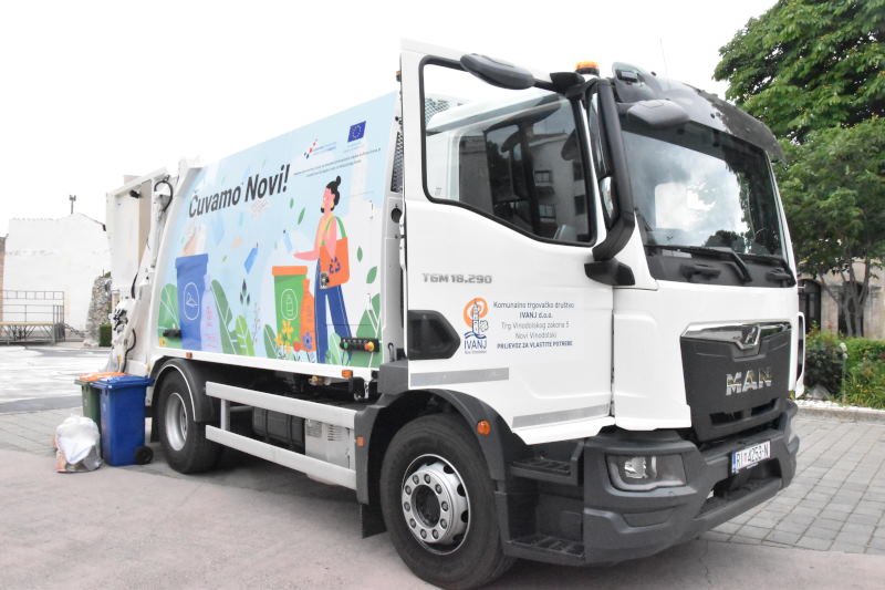 Novo komunalno vozilo za odvojeno prikupljanje otpada