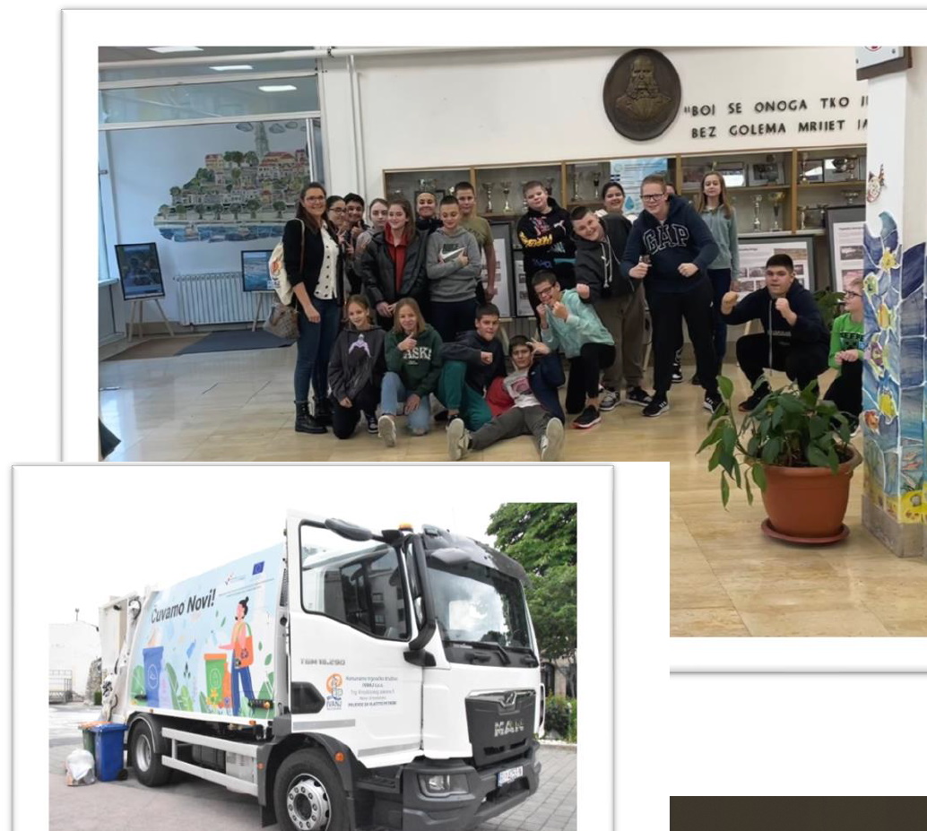 Edukativna brošura pod nazivom Uvijek lijep i čist Novi Vinodolski predstavljena učenicima osnovne škole Ivana Mažuranića